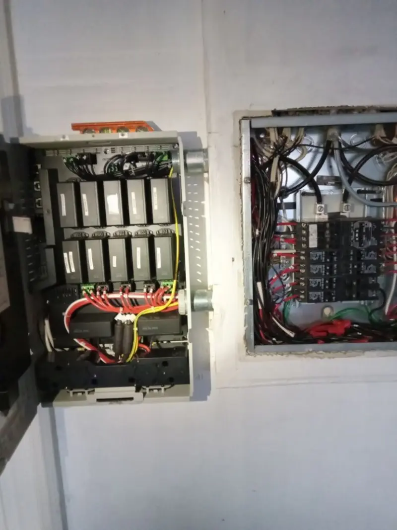 Electrical panel upgrade completed for Indoor Lighting Installation in Bloomfield